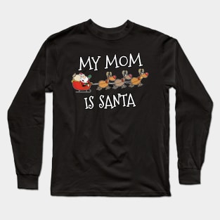 Matching family Christmas outfit Mom Long Sleeve T-Shirt